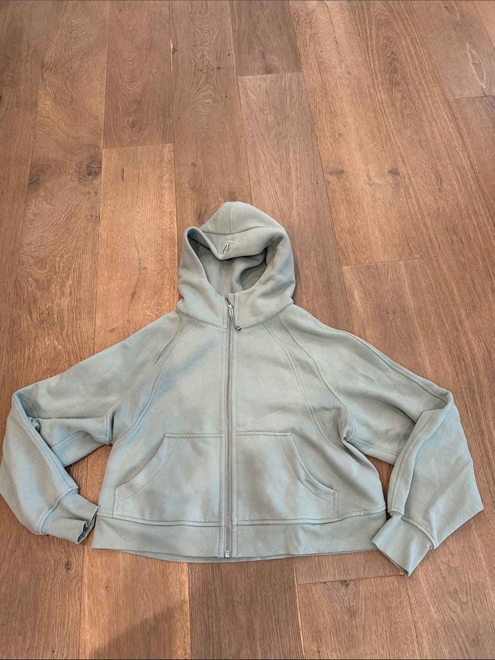 lululemon athletica Sage Green Full‑Zip Hooded Jacket